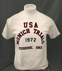 Steve Prefontaine replica T-shirt Munich Trials 1972