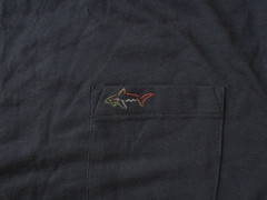 Greg Norman T-Shirt Mens XL Black Short Sleeve Crew Neck Pocket Unworn