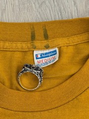 vintage 70s Champion Physical Education Tee M USA Single Stitch SWTSU Texas Uni