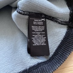Double RL RRL Ralph Lauren Waffle Knit Long Sleeve Shirt Tee Size Med Dark Gray