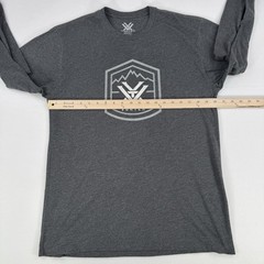 Vortex Optics Shirt T-Shirt Men’s LargeGray Long Sleeve Logo Lightweight