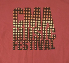 CMA Nashville 2013 42nd Fan Fest Mens Country Music Festival Red Shirt New S-XL