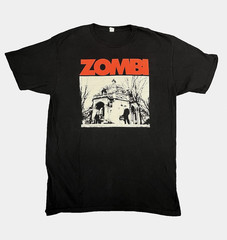 NOS Vintage Zombi Band T-Shirt Large Official Deadstock Record Store Stock Sz L