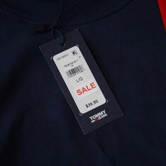 Tommy Hilfiger Men’s Chest Embroidered Logo Short Sleeve Crew Neck T-Shirt Tee