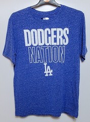 NWT XL Majestic LA Dodgers Nation T-Shirt – Blue Heather $40.00