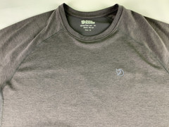 Fjall Raven Shirt Mens Size XL Short Sleeve Crew Neck Outdoors Brown