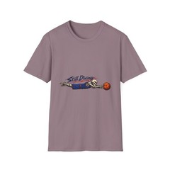 Skeleton Basketball Hustle Dive Action Sports Street Unisex Softstyle T-Shirt