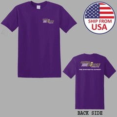 Royal Purple Synthetic Oil Men’s Purple Size S-5XL