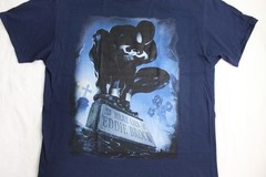 Mens Marvel L Large Spiderman Here Lies Eddie Brock Tombstone Shirt Symbiote