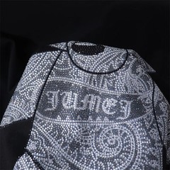 New Men Luxury Diamond Bear Rhinestones Fashion T-Shirt High Quality