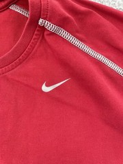 Nike Pro Shirt Adult Large Classic Fit Red Short Sleeve Athletic Tee Men