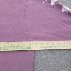 Teddy Fresh Shirt Mens Large Purple Long Sleeve Teddy Bear Graphic Tee 2020