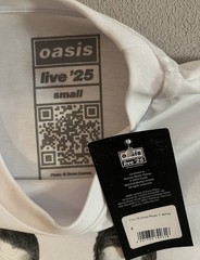 Oasis Live 25 World Tour T Shirt NWT Adult Size S-Official Merch Bag Included
