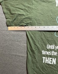 Port & Co Funny T-Shirt You Matter Then You Energy Men’s XL Green