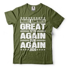 Trump 2024 Patriotic MAGA Again Again T-shirt Republican party Elections Men Tee