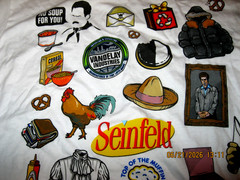NWT SEINFELD Soup Nazi AND OTHERS T-shirt NBC Studios Mens TV Show Shirt SZ SM