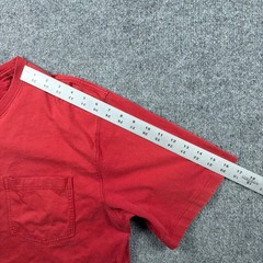 Duluth Trading Co Relaxed Fit Longtail T Shirt Mens Large Red Chest Pocket