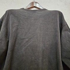 Vintage Pluma Shirt Mens XL Black Long Sleeve Heavy Cotton USA Made 90s