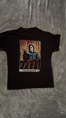 Halloween Michael Myers “The Boogeyman” T-shirt Adult M Black Tarot Card New