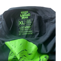 Night Of The Living Dead Coming To Get You Barbara Long Sleeve Black Green XL