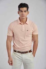 Polo Stripes for Men in beautiful Pima Cotton. Soft and comfortable with Logo