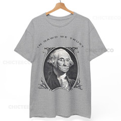 In Gawd We Trust Shirt Kurt Cobain Nirvana Grunge 90s Anti-Establishment Unisex