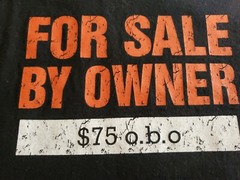 VINTAGE For Sale By Owner $75 O.B.O: SINGLE STITCH Black S/S Tshirt SZ XL