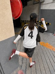 Unisex Haikyuu Anime Jersey for Men and Women, Bokuto #4 Printed Anime Jersey