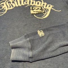 Vintage Billabong Y2K Waffle Knit Thermal Long Sleeve Shirt