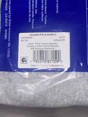 New Gildan A – Shirt 10 Pack Under Shirts Mens Small Grays & Blacks Summer NIP