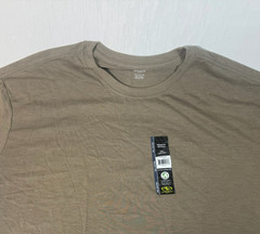 Men’s ATHLETIC WORKS DriWorks Taupe Short Sleeve Crew Neck T-Shirt Sz 3XL