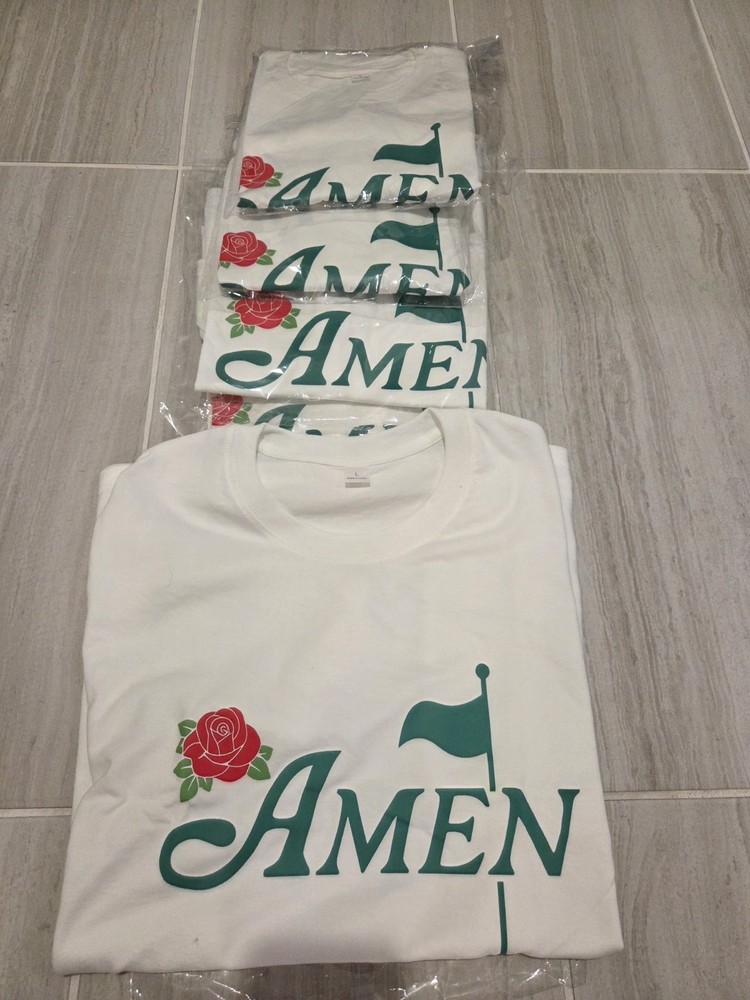 The Masters Augusta National Golf Club AMEN T-Shirt MENS XL
