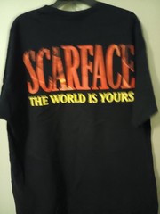 American Classics Scarface t-shirt a graphic print of Tony Montana XL