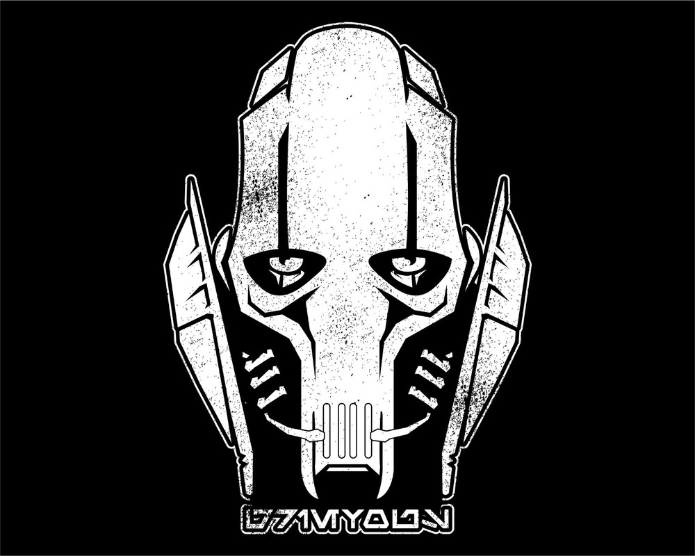star wars General GRIEVOUS t-shirt clone wars screen printed stormtrooper