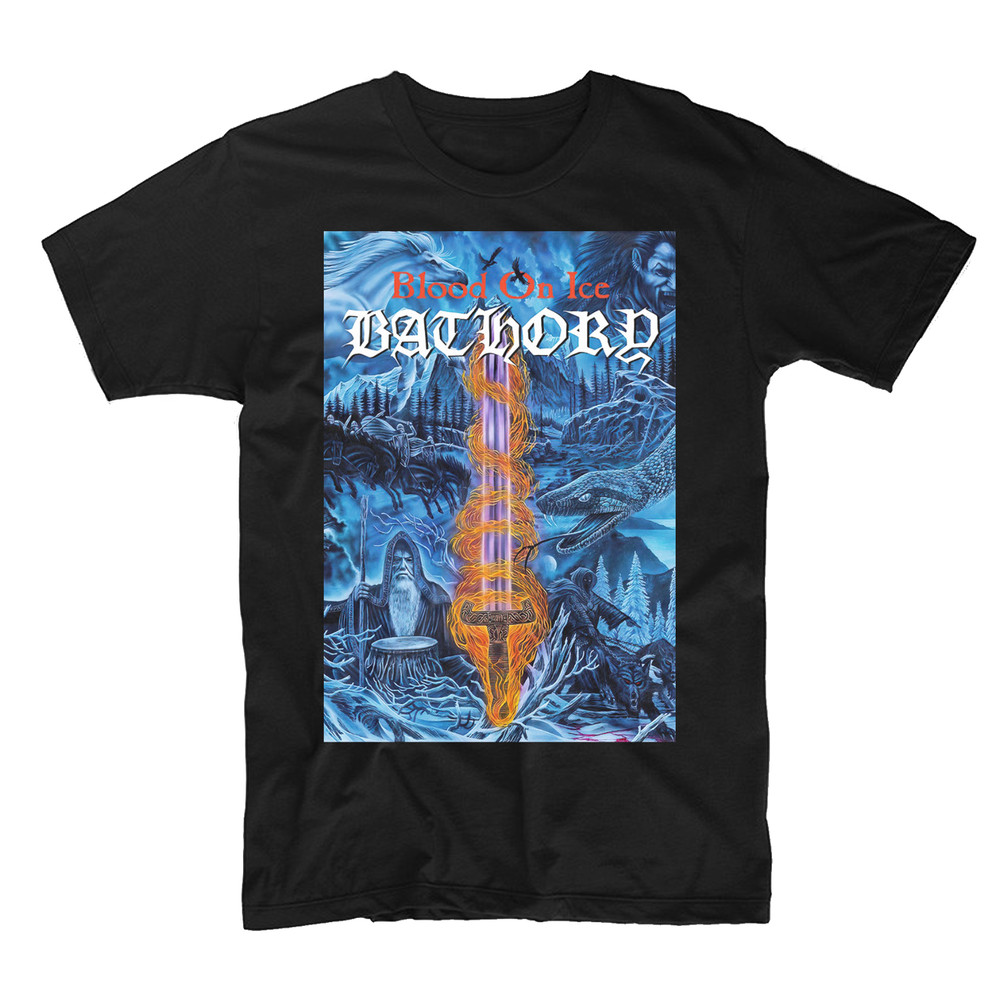 Bathory T-Shirt 180 GSM | Classic Fit 100% Cotton Men’s Women’s DTG Print