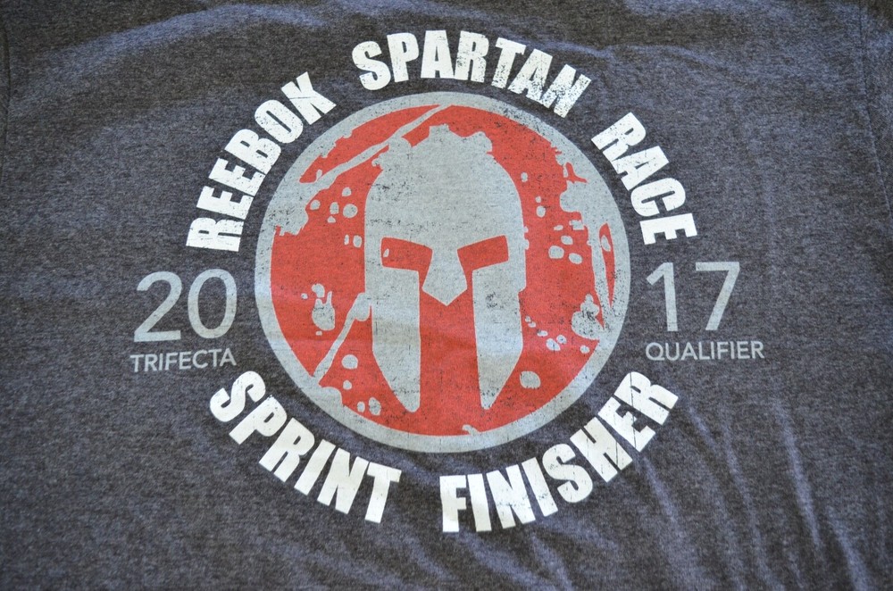 2 Men’s Reebok Spartan Race 2017 Sprint Finisher Trifecta Qualifier T-Shirt M-XL