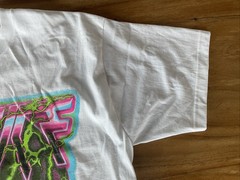 Evil Vice Men’s Graphic Print Cotton Crew Neck T-Shirt White Multi Size 2X