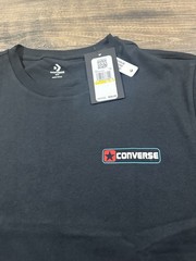Converse All Star Chuck Taylor Black Short Sleeve Cotton Blend T-Shirt Men’s MED