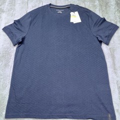 Perry Ellis T-Shirt Men’s Medium M Short Sleeve Crew Neck NWT Sapphire Blue
