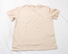 Shein Men’s Cartoon Character Letter Print Round Neck T-Shirt AP2 Apricot Medium