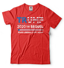 Re-Elect Donald Trump 2024 Make Liberals Cry T-Shirt Political Election T-shirt