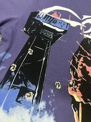 NEW Godspeed the sky Big Skull Head printing Tee Mens Cotton T-shirt