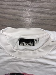 Hellstar Dennis Rodman Bad Boy White T-Shirt Mens Size (S) Streetwear Rap Skate