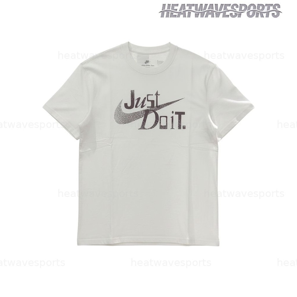 Nike T Shirts Unisex White Crew Neck Moderate IH1376-100 Men New Sizes
