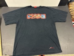 Men’s Vintage 90’s Karl Kani T Shirt Black Size XXL Spellout Logo!