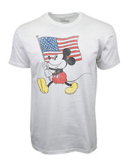 DISNEY MICKEY FLAG GRAPHIC T SHIRT