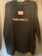 Vintage Ecko Unltd Complex Dispatcher Graphic Tee Shirt Black 3XL Green Goblin