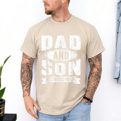 Dad and Son Best Friends for Life Matching Family Father Day T-Shirt
