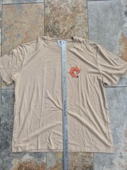 WRV Wave Riding Vehicles T-shirt Men 3XL Beige Short Sleeve Surfboard Theme NWOT
