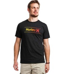 Hurley Men’s Everyday Regrind One and Only Gradiation T-Shirt (Black) G2(A859T)